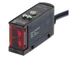 E3S-AD12 - OMRON INDUSTRIAL AUTOMATION - E3S-AD12 - Photoelectric Sensor, 700 mm, NPN Open Collector, 100 mA Output, 10 VDC to 30 VDC