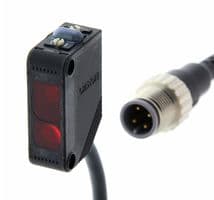 E3Z-LS81-M1J 0.3M - OMRON INDUSTRIAL AUTOMATION - E3Z-LS81-M1J 0.3M - Photoelectric Sensor, PNP Open Collector, 200 mm, 100 mA, 12 V to 24 V