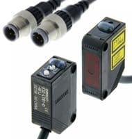 E3Z-LT81-M1J 0.3M - OMRON INDUSTRIAL AUTOMATION - E3Z-LT81-M1J 0.3M - Photoelectric Sensor, 60 m, PNP Open Collector, 100 mA Output, 12 VDC to 24 VDC