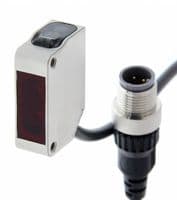 E3ZM-R81Y-S1J 0.3M - OMRON INDUSTRIAL AUTOMATION - E3ZM-R81Y-S1J 0.3M - Photoelectric Sensor, PNP Open Collector, 4 m, 100 mA, 10 V to 30 V