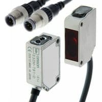 E3ZM-T81-S1J 0.3M - OMRON INDUSTRIAL AUTOMATION - E3ZM-T81-S1J 0.3M - Photoelectric Sensor, 15 m, PNP Open Collector, 100 mA Output, 10 VDC to 30 VDC