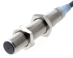 E2A-M12LS04-WP-B1 5M - OMRON INDUSTRIAL AUTOMATION - E2A-M12LS04-WP-B1 5M - Inductive Proximity Sensor, Cylindrical, 4 mm, M12, PNP / SPST-NO, PVC Pre-Wired