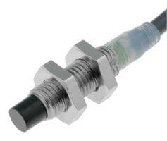 E2A-S08KN04-WP-B1 5M - OMRON INDUSTRIAL AUTOMATION - E2A-S08KN04-WP-B1 5M - Inductive Proximity Sensor, Cylindrical, 4 mm, M8, PNP / SPST-NO, PVC Pre-Wired