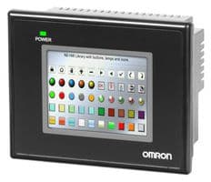 NB3Q-TW00B - OMRON INDUSTRIAL AUTOMATION - NB3Q-TW00B - Touch Screen, TFT LCD Colour, 320 x 240 Pixels, 3.5", 20.4 to 27.6 VDC
