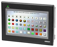 NB7W-TW01B - OMRON INDUSTRIAL AUTOMATION - NB7W-TW01B - HMI, TFT LCD COLOUR, 3.5", 202X148MM