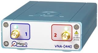 VNA0440 - MEGIQ - VNA0440 - Vector Network Analyser, PC Based, 400MHz to 4GHz, VNA-04x0 Series
