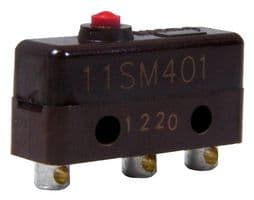 11SM401 - HONEYWELL - 11SM401 - Microswitch, Subminiature, Pin Plunger, SPDT, Solder, 5 A, 30 V