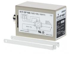 61F-GP-N8D 230VAC - OMRON INDUSTRIAL AUTOMATION - 61F-GP-N8D 230VAC - Fluid Level Controller, 8 Pin, SPDT, 195.5 V to 253 V, Relay Output, Plug-in
