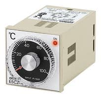 E5C2-R20J 100-240VAC 0-200 - OMRON INDUSTRIAL AUTOMATION - E5C2-R20J 100-240VAC 0-200 - Temperature Controller, 1/16 DIN, 48 x 48 mm, On-Off Control, J-Type, 0 °C to 200 °C, 100 V to 240 V