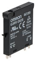 G3RV-202S  DC24 - OMRON INDUSTRIAL AUTOMATION - G3RV-202S  DC24 - Solid State Relay, SPST-NO, 2 A, 240 VAC, Socket, Quick Connect, Zero Crossing