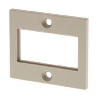 Y92F-76 - OMRON INDUSTRIAL AUTOMATION - Y92F-76 - Flush Mounting Adapter, 27.5 x 52.5 Rectangular Cutout