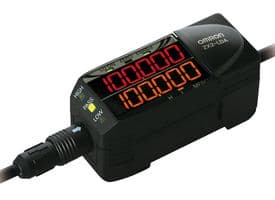 ZX2-LDA41 2M - OMRON INDUSTRIAL AUTOMATION - ZX2-LDA41 2M - Sensor, Laser Photo, CMOS, PNP, 10 VDC to 30 VDC