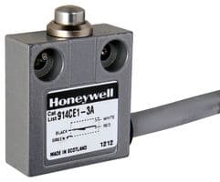 914CE1-9A - HONEYWELL - 914CE1-9A - Limit Switch, Top Pin Plunger, SPDT, 5 A, 250 V, 12.2 N, 914CE Series
