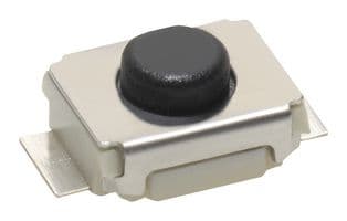 B3U-1000PM-B - OMRON - B3U-1000PM-B - Tactile Switch, B3U Series, Top Actuated, Surface Mount, Round Button, 150 gf, 50mA at 12VDC