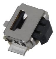 B3U-3100PM - OMRON ELECTRONIC COMPONENTS - B3U-3100PM - Tactile Switch, B3U Series, Side Actuated, Surface Mount, Rectangular Button, 162 gf