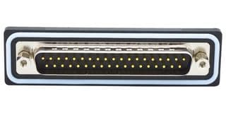 SDF-S37-103L012 - NORCOMP - SDF-S37-103L012 - D Sub Connector, IP67, Standard, Plug, NANOOK Series, 37 Contacts, DC, Solder Cup