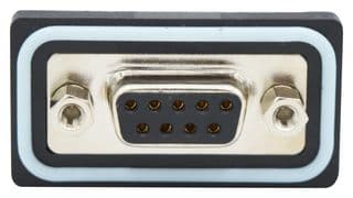 SDF-V09-213L011. - NORCOMP - SDF-V09-213L011. - D Sub Connector, IP67, Standard, Receptacle, NANOOK Series, 9 Contacts, DE, Solder