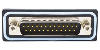 SDF-V25-113L011 - NORCOMP - SDF-V25-113L011 - D Sub Connector, IP67, Standard, Plug, NANOOK Series, 25 Contacts, DB, Solder