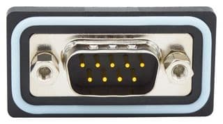 SDF-V09-113L052 - NORCOMP - SDF-V09-113L052 - D Sub Connector, IP67, Standard, Plug, NANOOK Series, 9 Contacts, DE, Solder
