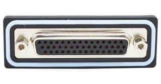 HDF-R44-213L011. - NORCOMP - HDF-R44-213L011. - D Sub Connector, IP67, High Density, Receptacle, NANOOK Series, 44 Contacts, DB, Solder