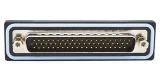 HDF-R62-113L012 - NORCOMP - HDF-R62-113L012 - D Sub Connector, IP67, High Density, Plug, NANOOK Series, 62 Contacts, DC, Solder