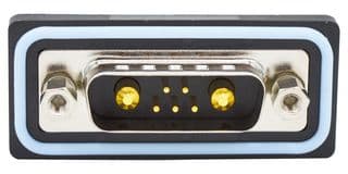 CDFS7W2103L211 - NORCOMP - CDFS7W2103L211 - Combination Layout D Sub Connector, IP67, NANOOK Series, DA-7W2, Plug, 7 Contacts