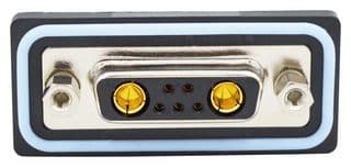 CDFS7W2203L211 - NORCOMP - CDFS7W2203L211 - Combination Layout D Sub Connector, IP67, NANOOK Series, DA-7W2, Receptacle, 7 Contacts