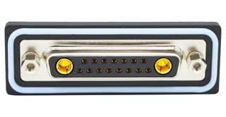 CDFV17W2213L211. - NORCOMP - CDFV17W2213L211. - Combination Layout D Sub Connector, IP67, NANOOK Series, DB-17W2, Receptacle, 17 Contacts