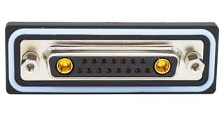CDFV17W2213L411. - NORCOMP - CDFV17W2213L411. - Combination Layout D Sub Connector, IP67, NANOOK Series, DB-17W2, Receptacle, 17 Contacts