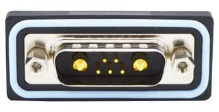 CDFR7W2113L411 - NORCOMP - CDFR7W2113L411 - Combination Layout D Sub Connector, IP67, NANOOK Series, DA-7W2, Plug, 7 Contacts
