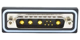 CDFR9W4113L461. - NORCOMP - CDFR9W4113L461. - Combination Layout D Sub Connector, IP67, NANOOK Series, DB-9W4, Plug, 9 Contacts