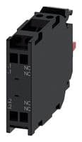 3SU1400-1AA10-3EA0 - SIEMENS - 3SU1400-1AA10-3EA0 - Contact Block, Spring Clamp, 2 Pole, 10 A, 110 V