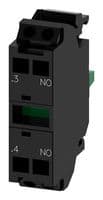 3SU1400-1AA10-3LA0 - SIEMENS - 3SU1400-1AA10-3LA0 - Contact Block, Spring Clamp, 1 Pole, 10 A, 110 V