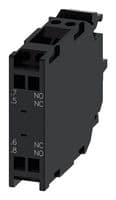 3SU1400-1AA10-3RA0 - SIEMENS - 3SU1400-1AA10-3RA0 - Contact Block, Spring Clamp, 2 Pole, 10 A, 110 V