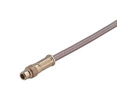11_MMCX-50-1-1/111_OH - HUBER+SUHNER - 11_MMCX-50-1-1/111_OH - RF / Coaxial Connector, MMCX Coaxial, Straight Plug, Crimp, 50 ohm, RG178B/U, RG196A/U