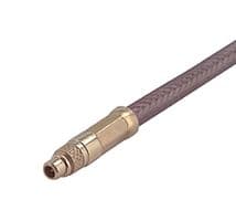 11_MMCX-50-2-4/111_OE - HUBER+SUHNER - 11_MMCX-50-2-4/111_OE - RF / Coaxial Connector, MMCX Coaxial, Straight Plug, Crimp, 50 ohm