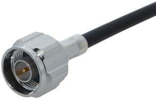 11_N-50-4-9/133_NE - HUBER+SUHNER - 11_N-50-4-9/133_NE - RF / Coaxial Connector, N Coaxial, Straight Plug, Crimp, 50 ohm, LMR-240, Spuma 240, SX04172B-60