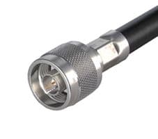 11_N-75-4-8/133_NE - HUBER+SUHNER - 11_N-75-4-8/133_NE - RF / Coaxial Connector, N Coaxial, Straight Plug, Crimp, 75 ohm