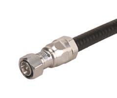 11_4310-50-12-X2/033_-E - HUBER+SUHNER - 11_4310-50-12-X2/033_-E - RF / Coaxial Connector, 4.3 / 10 Coaxial, Straight Plug, Clamp, 50 ohm