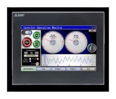 GS2110-WTBD - MITSUBISHI - GS2110-WTBD - GRAPHIC TERMINAL, 800X480P, WVGA TFT LCD
