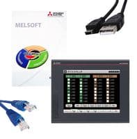 GT2505-VTBD - MITSUBISHI - GT2505-VTBD - GRAPHIC TERMINAL, 640X480P, VGA TFT LCD