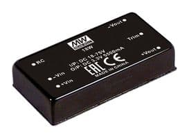 RSDW20F-12 - MEAN WELL - RSDW20F-12 - Isolated Through Hole DC/DC Converter, Railway, DIP, 4:1, 20 W, 1 Output, 12 V