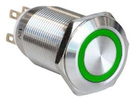 MPI005RTELSGN12 - BULGIN / PARTNER STOCK - MPI005RTELSGN12 - Vandal Resistant Switch, MPI005 Series