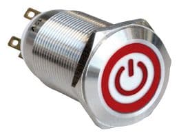MPI005OTELSRD12 - BULGIN / PARTNER STOCK - MPI005OTELSRD12 - Vandal Resistant Switch, MPI005 Series