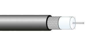 G_02233-01 - HUBER+SUHNER - G_02233-01 - Coaxial Cable, G02233-01, Copper Coated Steel, 2.8 mm, 75 ohm, Black