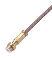 11_MMBX-50-2-2/111_NE - HUBER+SUHNER - 11_MMBX-50-2-2/111_NE - RF / Coaxial Connector, MMBX Coaxial, Straight Plug, Crimp, 50 ohm
