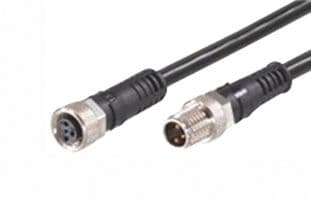120087-8704 - MOLEX - 120087-8704 - Sensor Cable, Nano-Change Plug, Nano-Change Receptacle, 3 Positions, 1 m, 3.28 ft