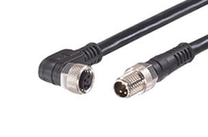 120087-8731 - MOLEX - 120087-8731 - Sensor Cable, Nano-Change Plug, 90° Nano-Change Receptacle, 4 Positions, 5 m, 16.4 ft