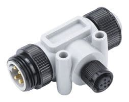 130039-0341 - MOLEX - 130039-0341 - Sensor Splitter, T - Style, Cable Mount, 5 Position Micro-Change Receptacle