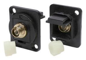 CP30219X - CLIFF ELECTRONIC COMPONENTS - CP30219X - Fiber Optic Adapter, Plain Hole, FC, FC, Straight Panel Adapter